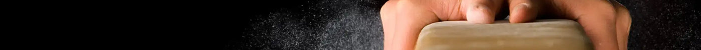 Sparkly blue and white leotard sleeves for NCAA Women’s Gymnastics Championships