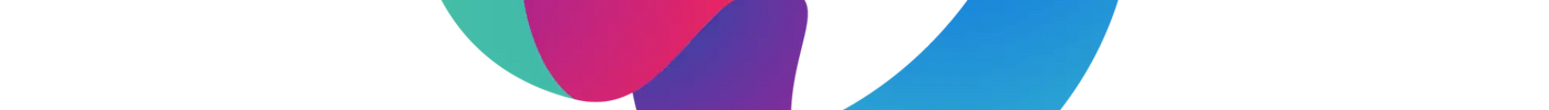 World Gymnastics vibrant logo with colorful interlocking ribbons on black.