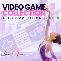 A shimmering purple and silver sequined gymnastics leotard with a sheer mesh overlay