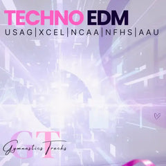 Techno EDM gymnastics floor music collection