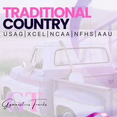 Traditional Country gymnastics floor music collection
