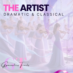The artist dramatic & classical album cover featuring a soft-focus illustration of female violinists in flowing lavender gowns