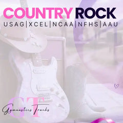 Country Rock gymnastics floor music collection