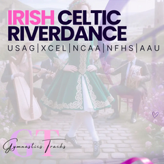 Riverdance Style Celtic & Irish Gymnastics Floor Music