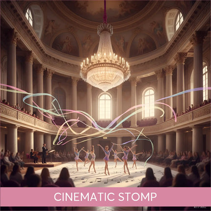 Grand crystal chandelier in symphonic gymnastics floor music concert hall