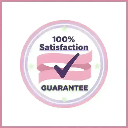 100% satisfaction guarantee badge for Cybernetic Sprint Synthwave gymnastics floor music