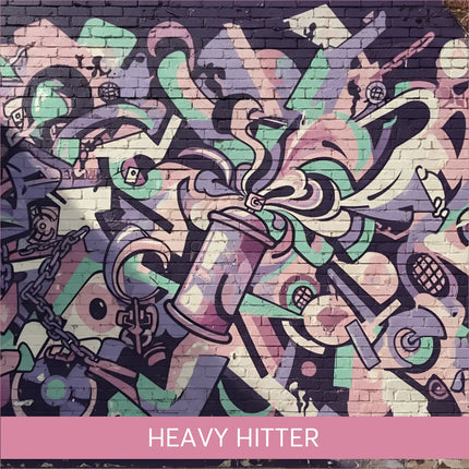 Vibrant hip-hop graffiti mural on gymnastics floor music product