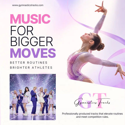 A sparkling lavender and silver fitted gymnastics leotard perfect for k-pop gymnastics floor music routines