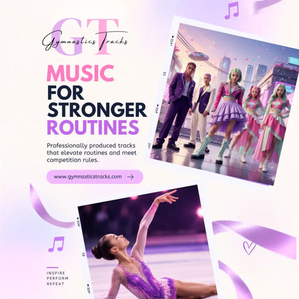 Purple sequined gymnastics leotard perfect for k-pop seoul sensation gymnastics floor music routines