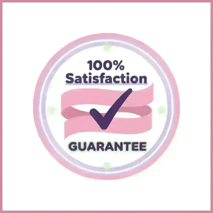 100% satisfaction guarantee badge for Neon Velocity Techno Gymnastics Floor Music