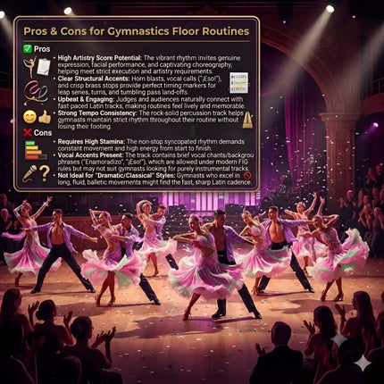 Shimmering pink and lavender sequined dance costumes perfect for salsa caliente latin gymnastics floor music performances