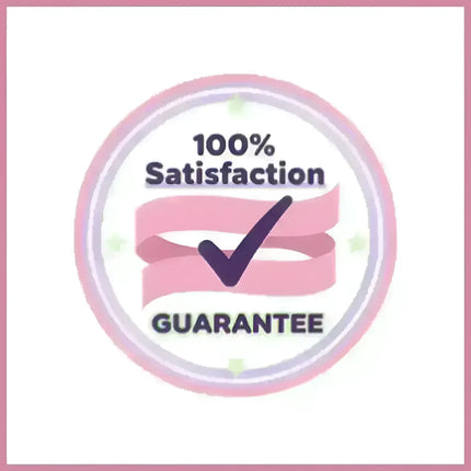 100% satisfaction guarantee badge for Synthwave Anthem gymnastics floor music