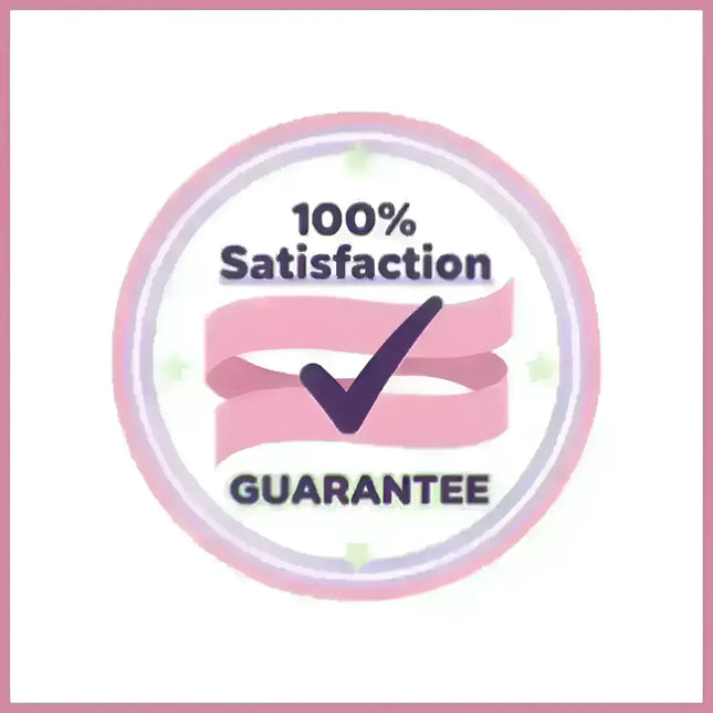 100% satisfaction guarantee badge for Synthwave Gymnastics Floor Music