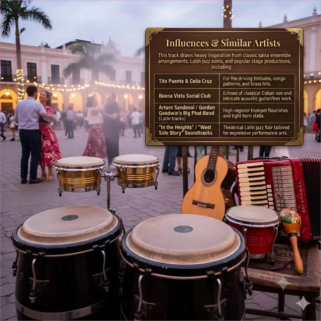 Red and gold conga drum with black rims featured in viva latina classic salsa gymnastics floor music product